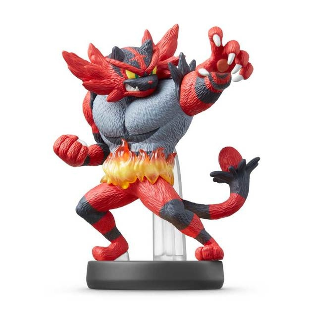 Amiibo Nr. 79 Incineroar i gruppen Elektronikk / TV-spill & tilbehør / Nintendo Switch / Tilbehør hos TP E-commerce Nordic AB (C87466)