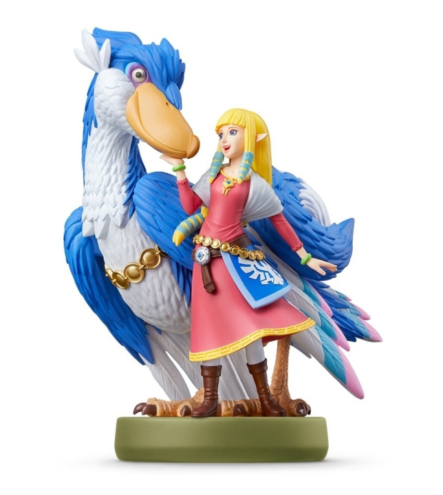 Amiibo Ny figur av Zelda og Loftwing i gruppen Elektronikk / TV-spill & tilbehør / Nintendo Switch / Tilbehør hos TP E-commerce Nordic AB (C87503)