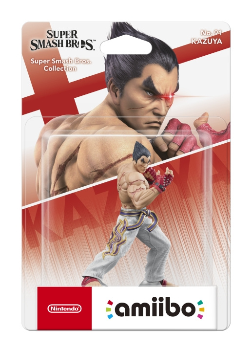 Amiibo Super Smash Bros. samling - Kazuya Amiibo i gruppen Elektronikk / TV-spill & tilbehør / Nintendo Switch / Tilbehør hos TP E-commerce Nordic AB (C87517)