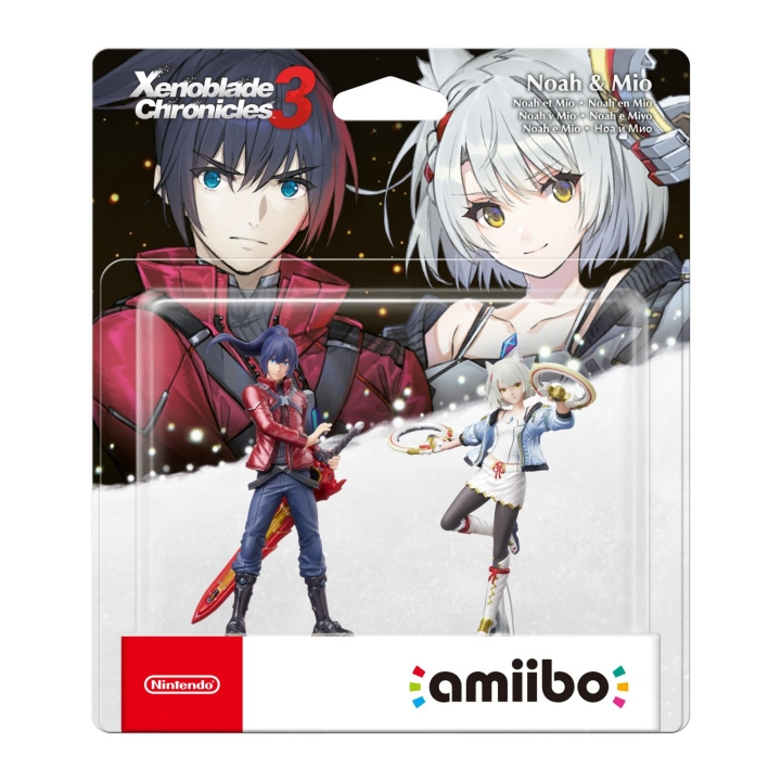 Nintendo amiibo - Noah & Mio - Xenoblade Chronicles 3 i gruppen Elektronikk / TV-spill & tilbehør / Nintendo Switch / Tilbehør hos TP E-commerce Nordic AB (C87723)