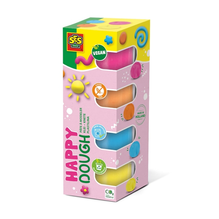SES Creative Deig - Feel good Happy - (S00512) i gruppen LEKER, BARN OG BABY / Leker / Lek leire, lek sand og tilbehør hos TP E-commerce Nordic AB (C87926)