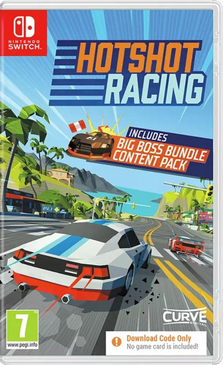 Curve Digital Hotshot Racing (kode i eske) i gruppen Elektronikk / TV-spill & tilbehør / Nintendo Switch / Spel hos TP E-commerce Nordic AB (C87954)