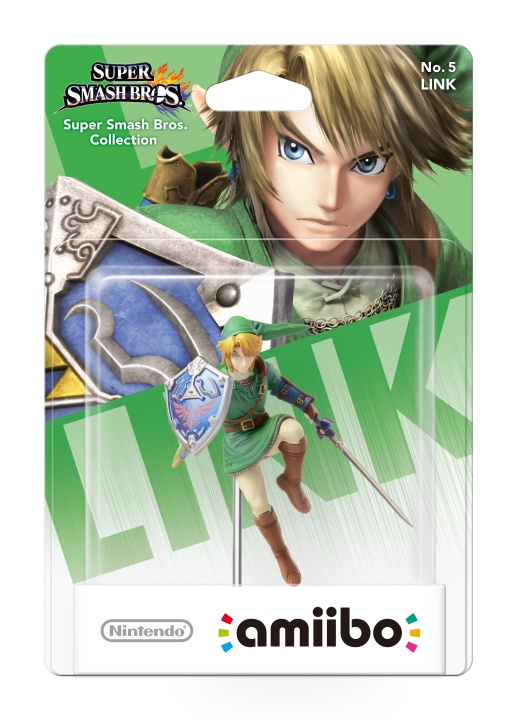 Nintendo Amiibo Figurine Link i gruppen Elektronikk / TV-spill & tilbehør / Nintendo Switch / Tilbehør hos TP E-commerce Nordic AB (C87970)