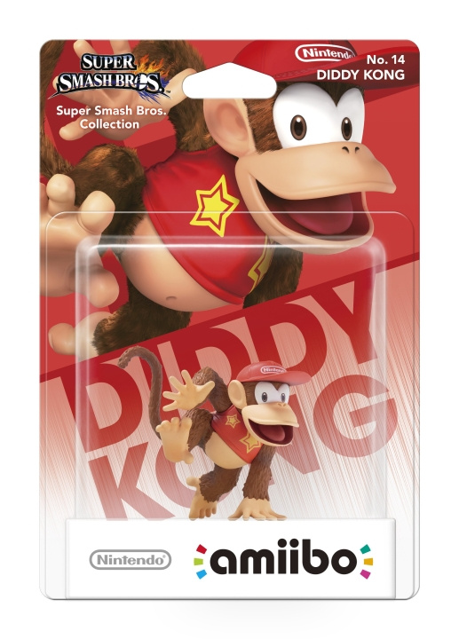 Nintendo Amiibo-figur Diddy Kong i gruppen Elektronikk / TV-spill & tilbehør / Nintendo Switch / Tilbehør hos TP E-commerce Nordic AB (C87978)