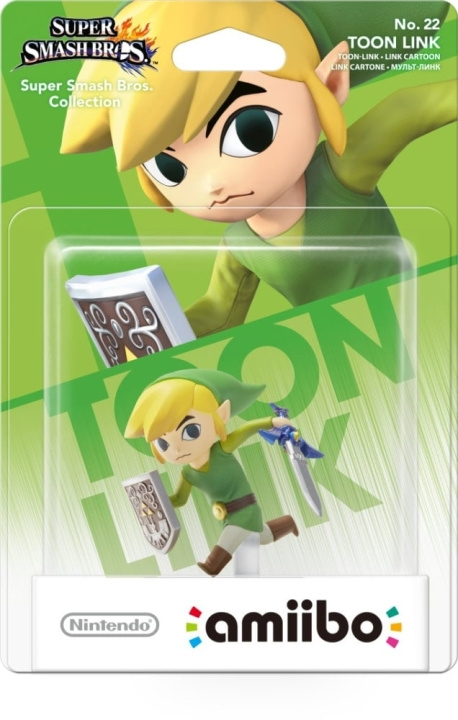 Amiibo Nintendo Amiibo Figurine Toon Link i gruppen Elektronikk / TV-spill & tilbehør / Nintendo Switch / Tilbehør hos TP E-commerce Nordic AB (C87985)