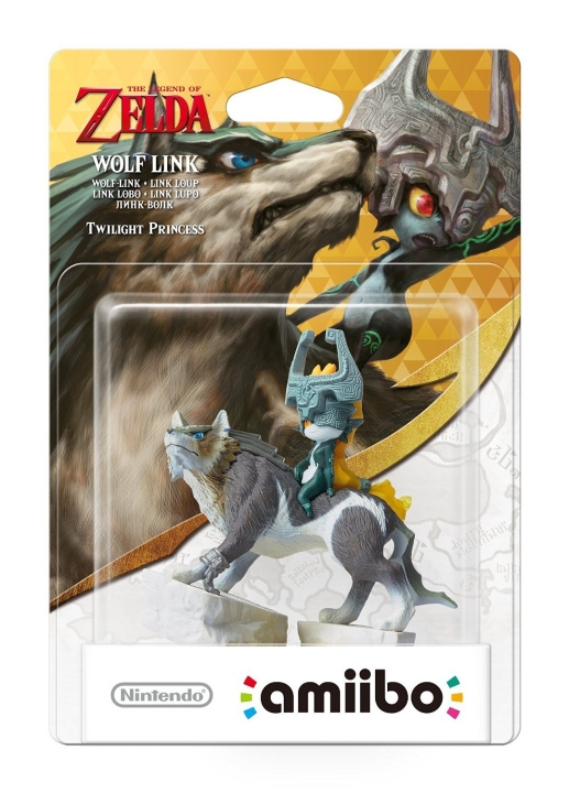 Nintendo Amiibo Figurine Wolf-Link i gruppen Elektronikk / TV-spill & tilbehør / Nintendo Switch / Tilbehør hos TP E-commerce Nordic AB (C88014)