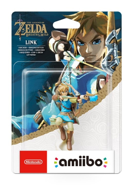 Nintendo Amiibo Figurine Archer (Link med bue) i gruppen Elektronikk / TV-spill & tilbehør / Nintendo Switch / Tilbehør hos TP E-commerce Nordic AB (C88024)