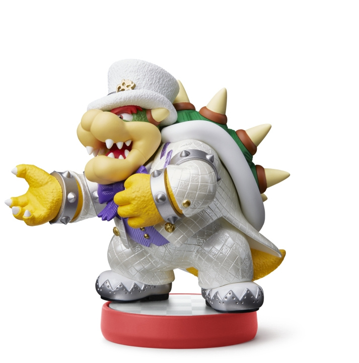 Nintendo Amiibo Bowser i bryllupsantrekk (Super Mario Collection) i gruppen Elektronikk / TV-spill & tilbehør / Nintendo Switch / Tilbehør hos TP E-commerce Nordic AB (C88032)