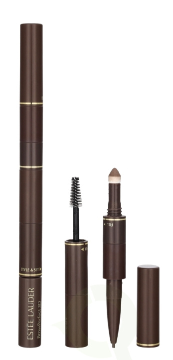 Estee Lauder E.Lauder MicroPrecise Brow Pencil 2.07 ml #08 Brunette - Blyant 0.07g/Pulver 0.25g/Gel 1.75ml i gruppen HELSE OG SKJØNNHET / Makeup / Øyne og øyebryn / Øyenbrynspenn hos TP E-commerce Nordic AB (C88130)