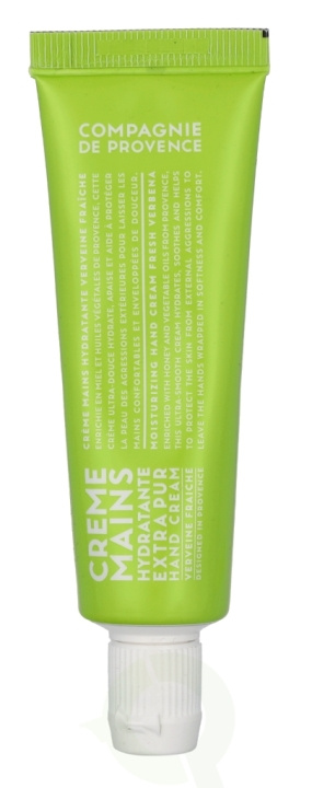 Compagnie De Provence Håndkrem 30 ml Fresh Verbena i gruppen HELSE OG SKJØNNHET / Manikyr/pedikyr / Håndkrem hos TP E-commerce Nordic AB (C88180)