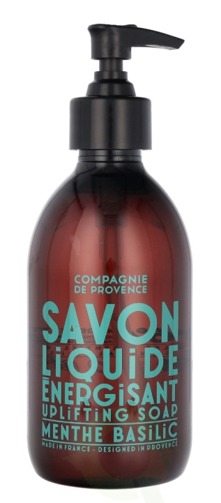 Compagnie De Provence Marseille flytende såpe 300 ml Mint Basilikum i gruppen HELSE OG SKJØNNHET / Hudpleie / Kroppspleie / Bad- og dusjkrem hos TP E-commerce Nordic AB (C88186)