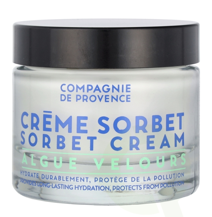 Compagnie De Provence Sorbet Cream 50 ml Velvet Seaweed i gruppen HELSE OG SKJØNNHET / Hudpleie / Ansikt / Dagkrem hos TP E-commerce Nordic AB (C88189)