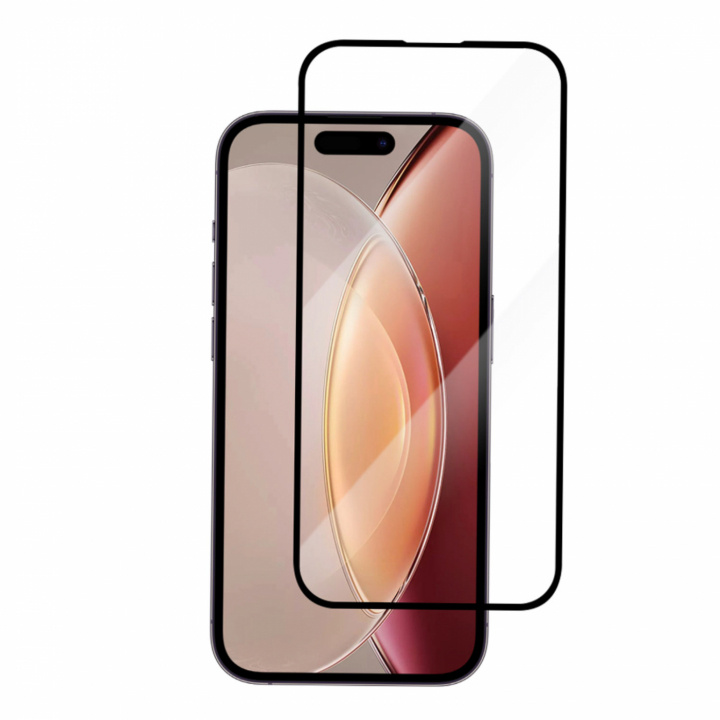 Champion Skjermbeskytter iPhone 15 Pro Svart i gruppen SMARTTELEFON & NETTBRETT / Mobilbeskyttelse / Apple / iPhone 15 hos TP E-commerce Nordic AB (C88220)