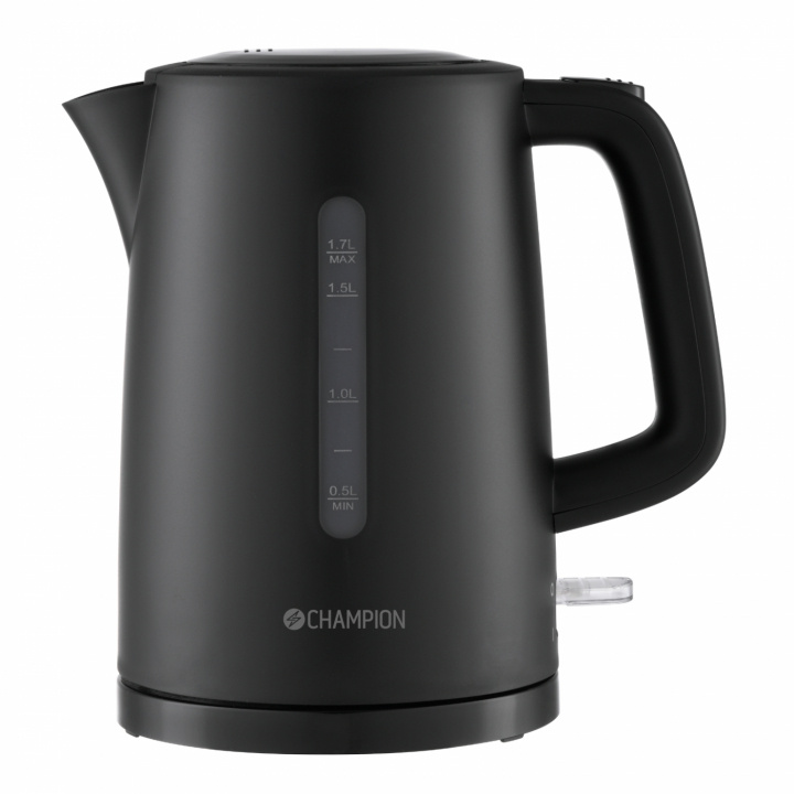 Champion Vannkoker 1,7L VK120 Matt svart i gruppen HJEM, HUS OG HAGE / Husholdningsapparater / Vann og juice / Vannkokere hos TP E-commerce Nordic AB (C88233)