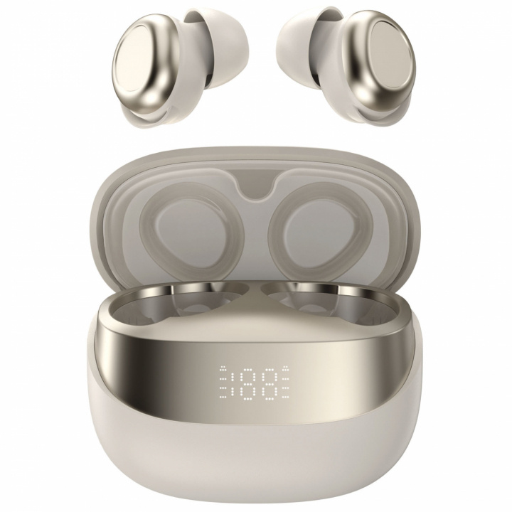 Celly Flip3 True Wireless Bluetooth-hodesett i ørene, hvit i gruppen Elektronikk / Lyd & Bilde / Hodetelefoner & Tilbehør / Hodetelefoner hos TP E-commerce Nordic AB (C88247)