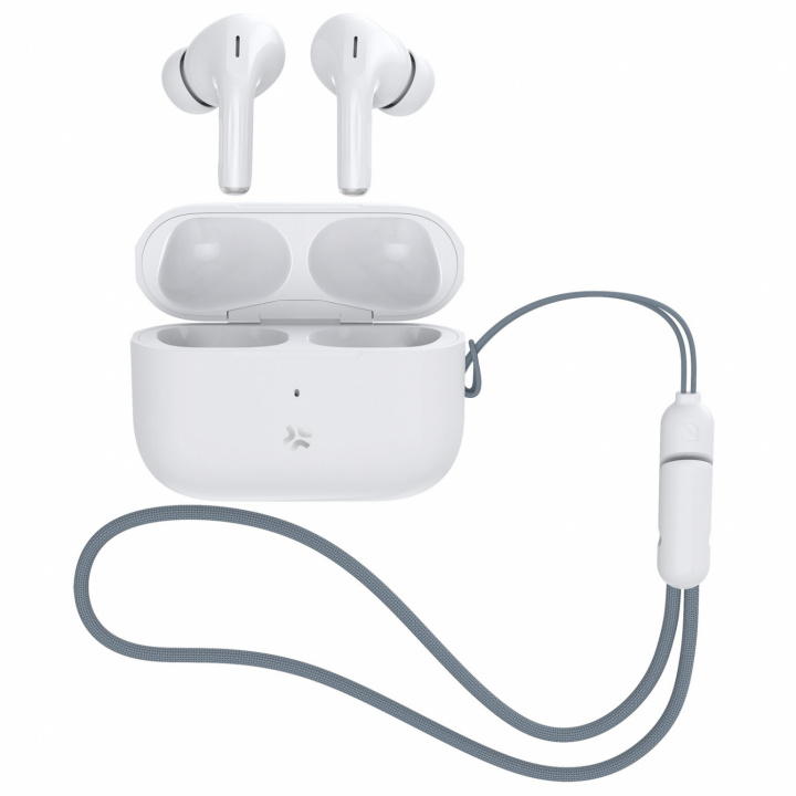 Celly Harmony True Wireless Bluetooth-hodetelefoner i øret ANC+ENC hvit i gruppen Elektronikk / Lyd & Bilde / Hodetelefoner & Tilbehør / Hodetelefoner hos TP E-commerce Nordic AB (C88249)