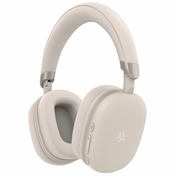 Celly Soundbeat trådløse over-ear-hodetelefoner med ANC+ENC hvit i gruppen Elektronikk / Lyd & Bilde / Hodetelefoner & Tilbehør / Hodetelefoner hos TP E-commerce Nordic AB (C88253)
