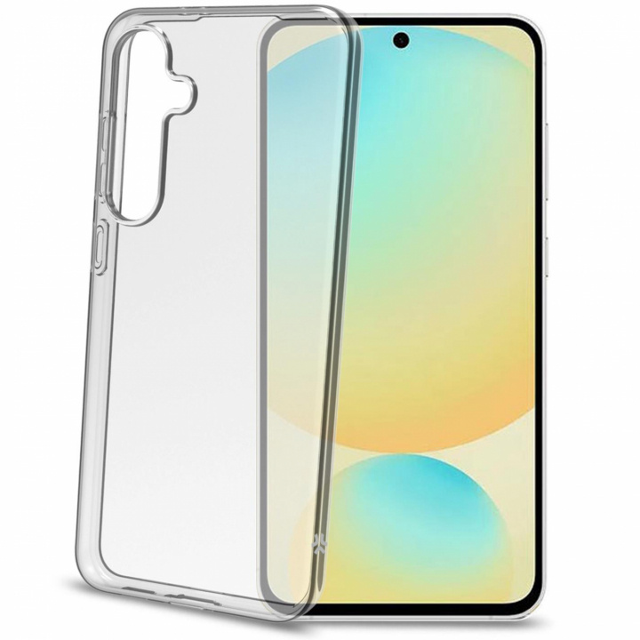 Celly Gelskin TPU-deksel Galaxy S24 FE Transparent i gruppen SMARTTELEFON & NETTBRETT / Mobilbeskyttelse / Samsung hos TP E-commerce Nordic AB (C88263)