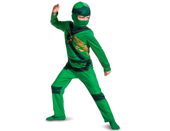 Disguise Ninjago-kostyme - Lloyd (104 cm) (106529M) i gruppen LEKER, BARN OG BABY / Leker / Masker og kostymer hos TP E-commerce Nordic AB (C88471)