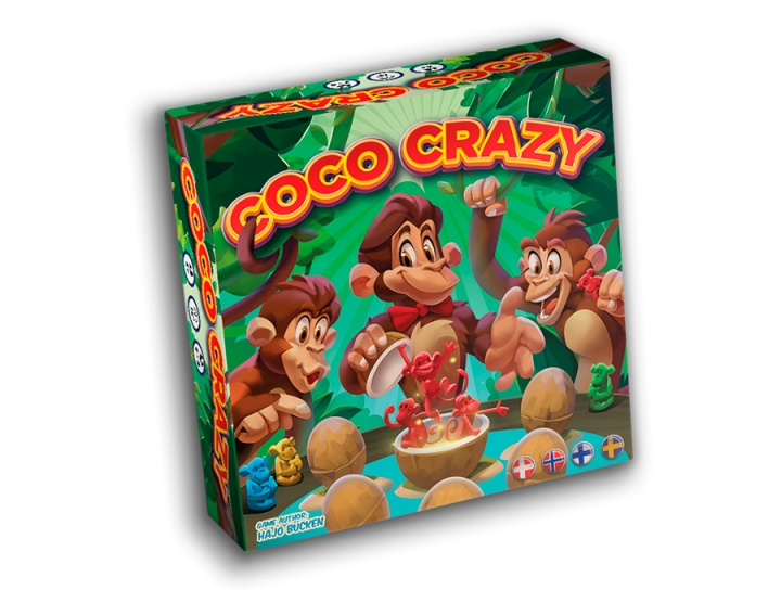 Board games Coco Crazy (Nordic) i gruppen LEKER, BARN OG BABY / Spill / Brettspill hos TP E-commerce Nordic AB (C88487)