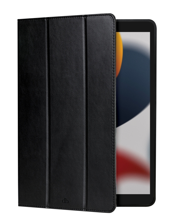 dbramante1928 Risskov - iPad 10.2 (2020/2021) - Svart i gruppen SMARTTELEFON & NETTBRETT / Nettbrettbeskyttelse / Apple iPad hos TP E-commerce Nordic AB (C88515)