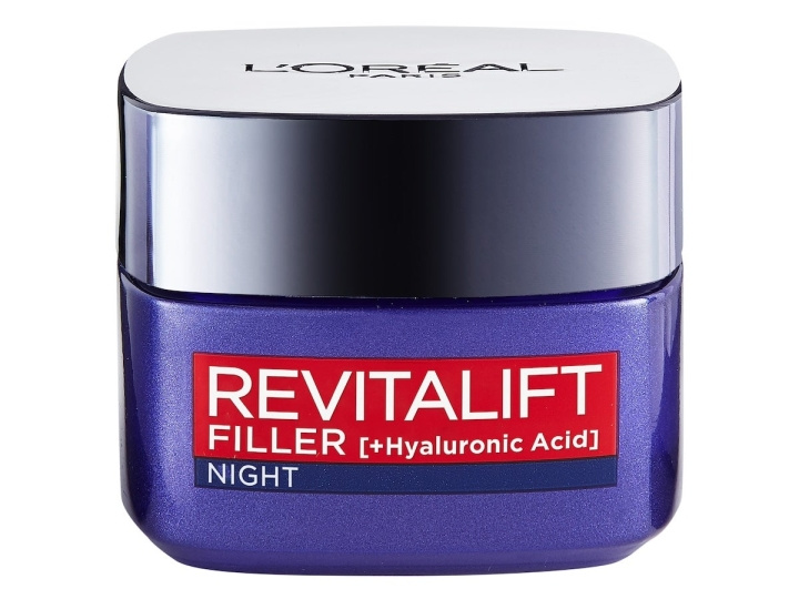 L\'Oréal Revitalift Filler [HA] Nattkrem 50 ml i gruppen HELSE OG SKJØNNHET / Hudpleie / Ansikt / Nattkrem hos TP E-commerce Nordic AB (C89072)