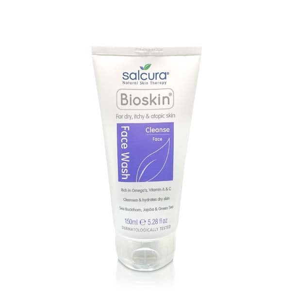 Salcura Bioskin ansiktsvask 150 ml i gruppen HELSE OG SKJØNNHET / Hudpleie / Ansikt / Rengjøring hos TP E-commerce Nordic AB (C89176)
