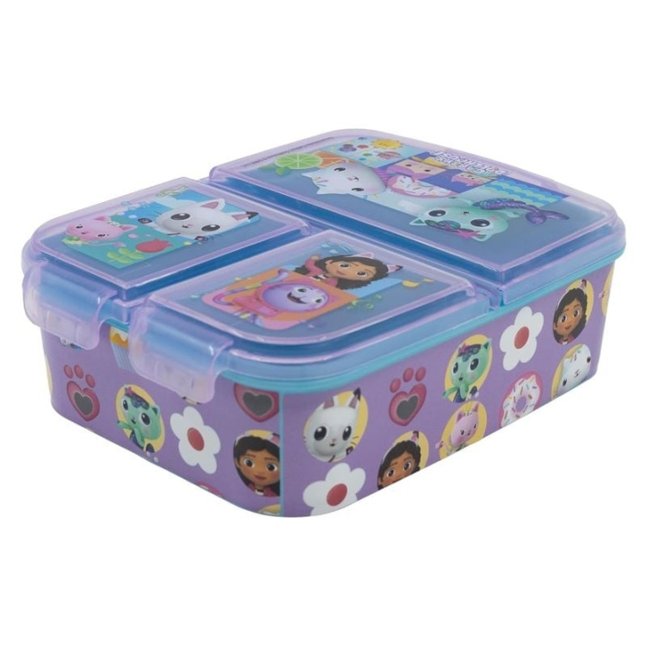 Gabby\'s Dollhouse Large - Smørbrødboks med flere rom - Gabby\'s Dollhouse (088808735-21220) i gruppen LEKER, BARN OG BABY / Leker / Dukker & tilbehør hos TP E-commerce Nordic AB (C89302)