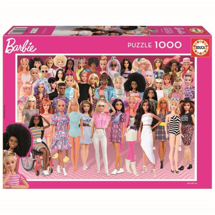 Educa 1000 Barbie-puslespill (80-19268) i gruppen SPORT, FRITID & HOBBY / Hobby / Puslespill hos TP E-commerce Nordic AB (C89955)