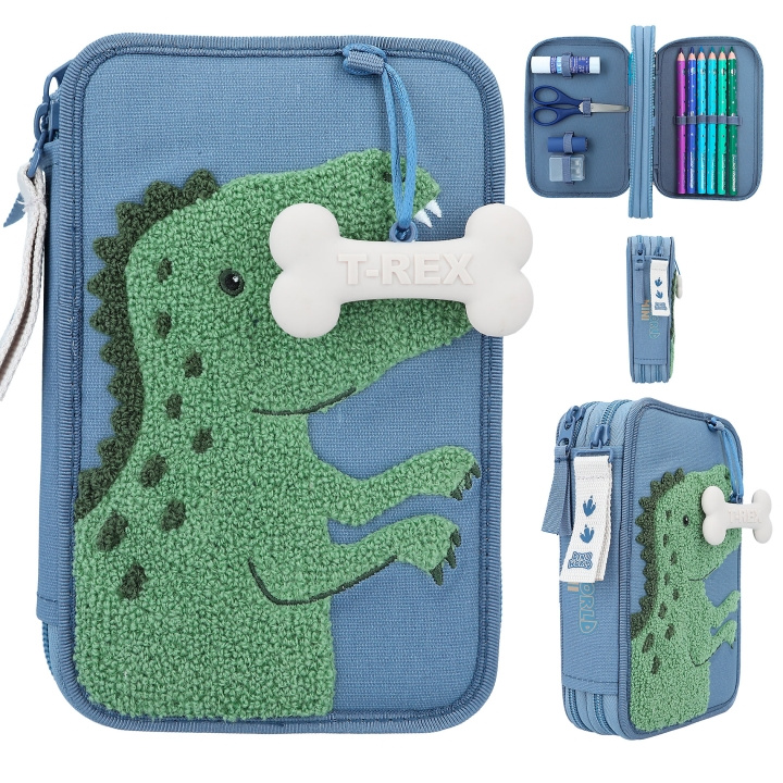 Dino World MINI - Penalhus - (0412307) i gruppen LEKER, BARN OG BABY / Leker / Penal hos TP E-commerce Nordic AB (C90166)
