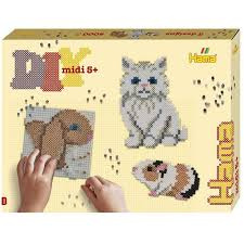 HAMA Beads Hama - Midi gift box Pets (383160) i gruppen LEKER, BARN OG BABY / Leker / Håndtverk hos TP E-commerce Nordic AB (C90454)