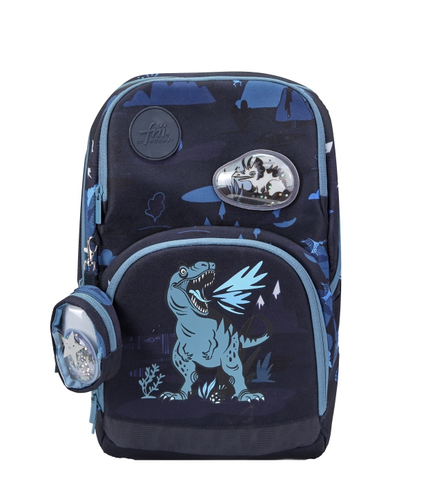 Frii of Norway 22L skolesekk - Easy Dinosaur (24150) i gruppen LEKER, BARN OG BABY / Reise / Barnevesker / Ryggsekker hos TP E-commerce Nordic AB (C90555)