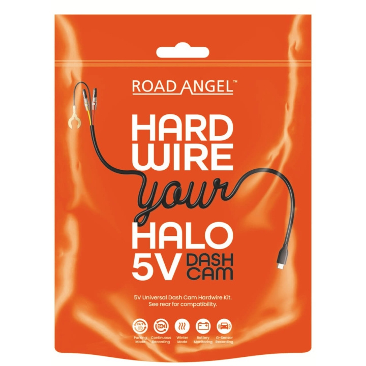 ROAD ANGEL Power Kit for Halo Guard /Ultima/Play i gruppen Bil / Billyd & Multimedia / Dashcams, Action kameraer og tilbehør / Dashcams hos TP E-commerce Nordic AB (C90712)
