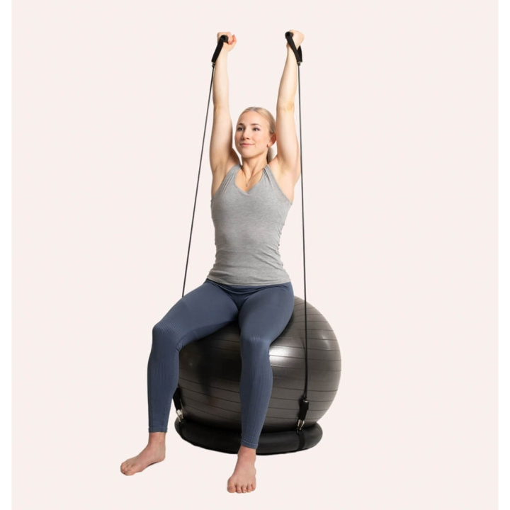 SWEDISH POSTURE Gym Ball 60 cm infaltable ball i gruppen SPORT, FRITID & HOBBY / Treningsutstyr / Treningstilbehør hos TP E-commerce Nordic AB (C90724)
