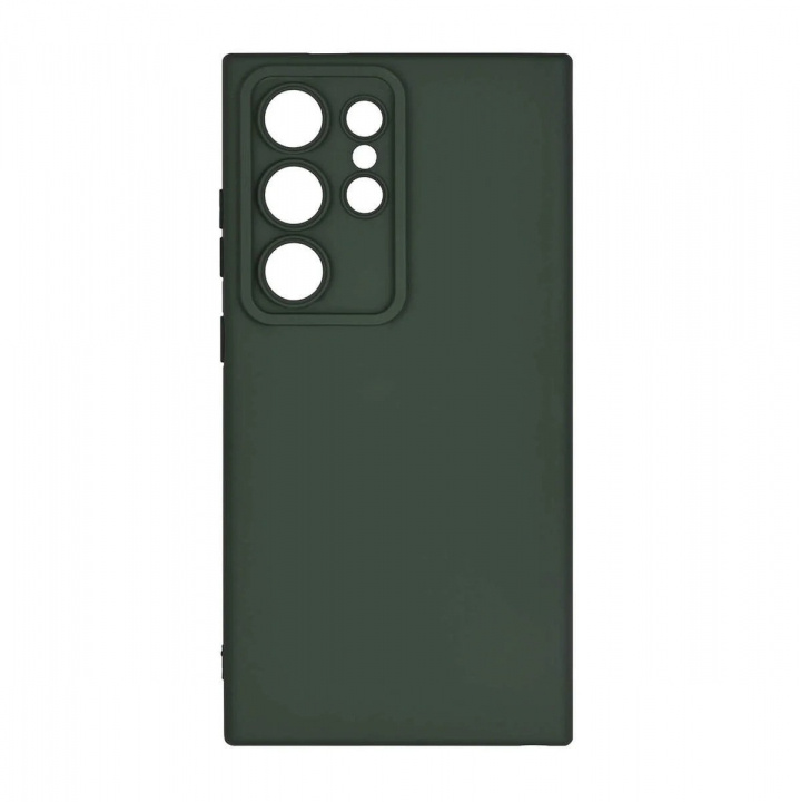 Onsala Backcover Sil Touch Samsung S24 Ultra 5G Olive Green i gruppen SMARTTELEFON & NETTBRETT / Mobilbeskyttelse / Samsung hos TP E-commerce Nordic AB (C90741)
