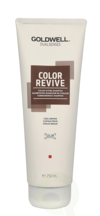 Goldwell Dualsenses Color Revive Color Giving Shampoo 250 ml Cool Brown i gruppen HELSE OG SKJØNNHET / Hår & styling / Hårpleie / Sjampo hos TP E-commerce Nordic AB (C90817)
