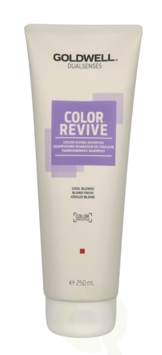 Goldwell Dualsenses Color Revive Color Giving Shampoo 250 ml Cool Blonde i gruppen HELSE OG SKJØNNHET / Hår & styling / Hårpleie / Sjampo hos TP E-commerce Nordic AB (C90818)