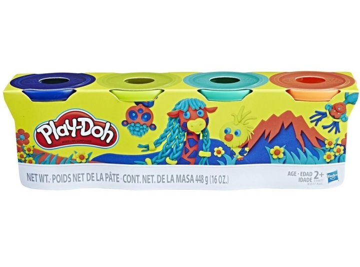 PLAY-DOH Pakke med ville farger (E4867) i gruppen LEKER, BARN OG BABY / Leker / Lek leire, lek sand og tilbehør hos TP E-commerce Nordic AB (C90890)