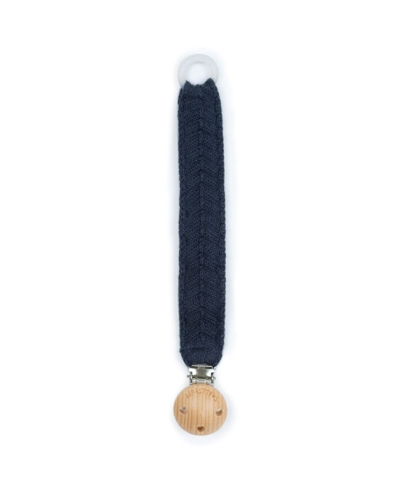 Smallstuff Smokkesnor Fishbone - Dark Denim i gruppen LEKER, BARN OG BABY / Babyprodukter / Smokker & Tannringer hos TP E-commerce Nordic AB (C91163)
