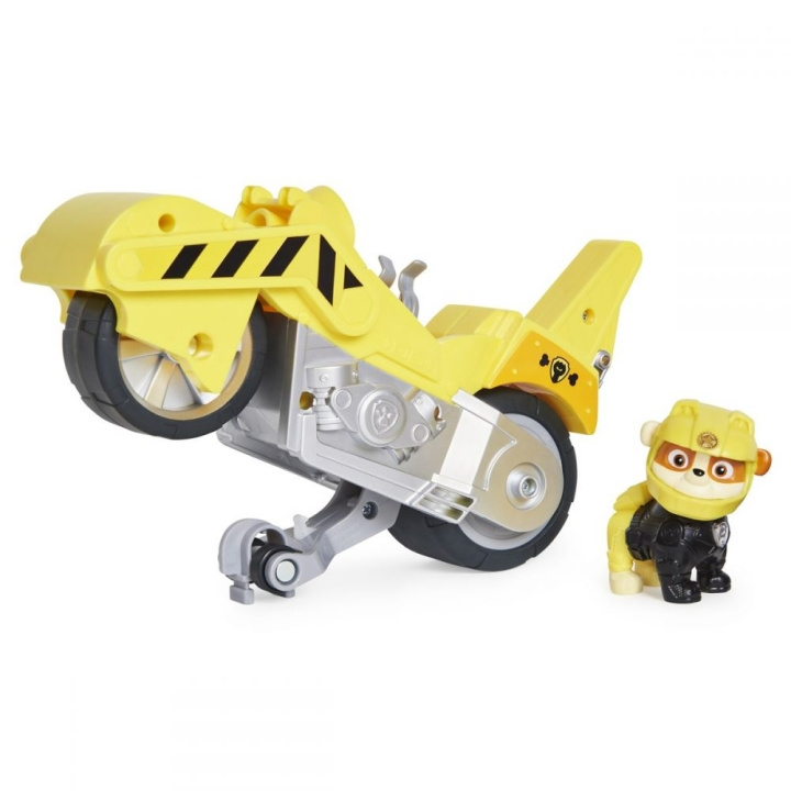 Paw Patrol Moto Pups temakjøretøy - Rubble (6060543) i gruppen LEKER, BARN OG BABY / Leker / Lekebiler hos TP E-commerce Nordic AB (C91186)