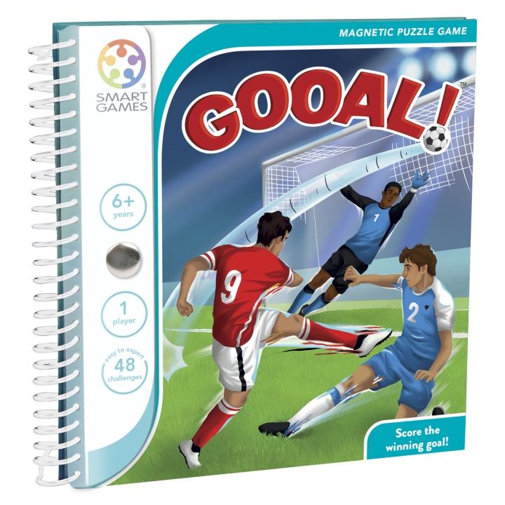Smart Games SmartGames - Magnetic Travel - Gooal! (Nordisk) (SG2446) i gruppen LEKER, BARN OG BABY / Spill / Brettspill hos TP E-commerce Nordic AB (C91344)