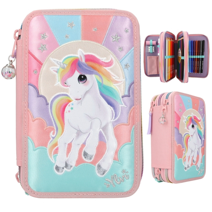 Ylvi & the Minimoomis Ylvi - Trippel pennal RAINBOW ( 0412616 ) i gruppen LEKER, BARN OG BABY / Leker / Penal hos TP E-commerce Nordic AB (C91386)