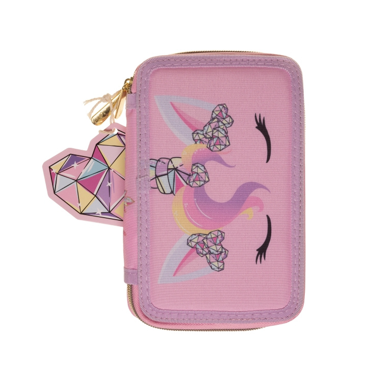 Unicorn Gems Fylt pennal med to rom (092308516) i gruppen LEKER, BARN OG BABY / Leker / Penal hos TP E-commerce Nordic AB (C91573)