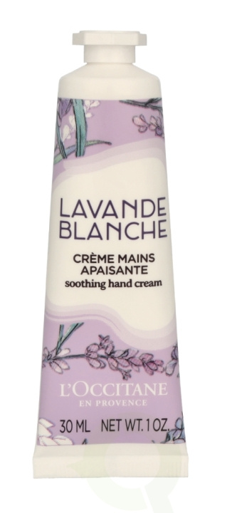 L\'Occitane Lavande Blanche Beroligende håndkrem 30 ml i gruppen HELSE OG SKJØNNHET / Manikyr/pedikyr / Håndkrem hos TP E-commerce Nordic AB (C91970)