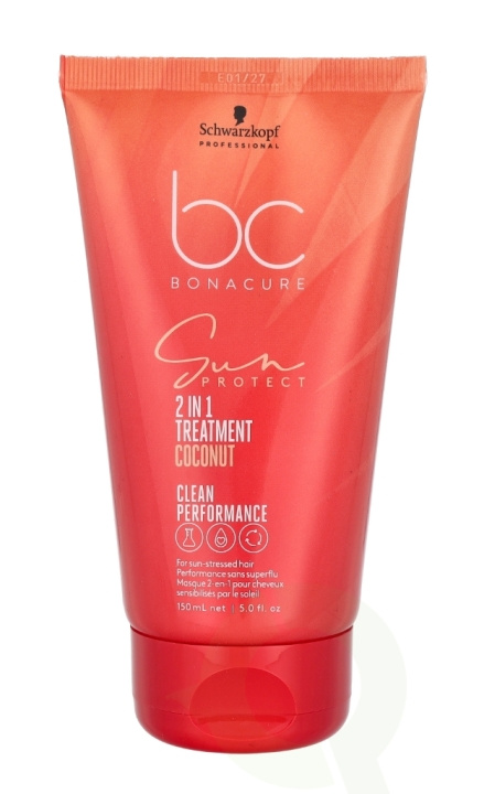 Schwarzkopf Bonacure Sun Protect 2-i-1-behandling 150 ml i gruppen HELSE OG SKJØNNHET / Hår & styling / Hårpleie / Hårmaske hos TP E-commerce Nordic AB (C92221)