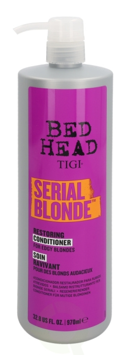 TIGI Bra Serial Blonde Restoring Conditioner 970 ml i gruppen HELSE OG SKJØNNHET / Hår & styling / Hårpleie / Balsam hos TP E-commerce Nordic AB (C92240)