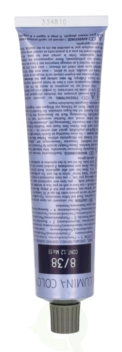 Wella Illumina Color 60 ml IC 8/38 i gruppen HELSE OG SKJØNNHET / Hår & styling / Hårpleie / Hårfarge / Hårfarge & Fargebombe hos TP E-commerce Nordic AB (C92258)