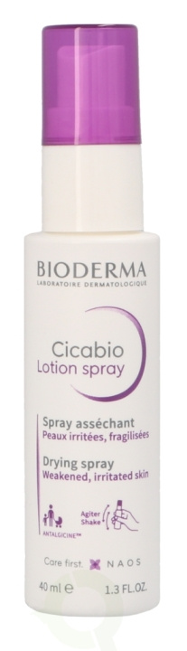 Bioderma Cicabio Lotion Spray 40 ml Weakened, Irritated Skin i gruppen HELSE OG SKJØNNHET / Hudpleie / Ansikt / Dagkrem hos TP E-commerce Nordic AB (C92285)