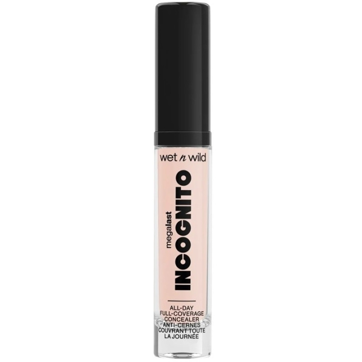 Wet n Wild MegaLast Incognito AllDay Full Coverage Concealer 5,5 ml - Lys beige i gruppen HELSE OG SKJØNNHET / Makeup / Makeup ansikt / Concealer hos TP E-commerce Nordic AB (C92381)