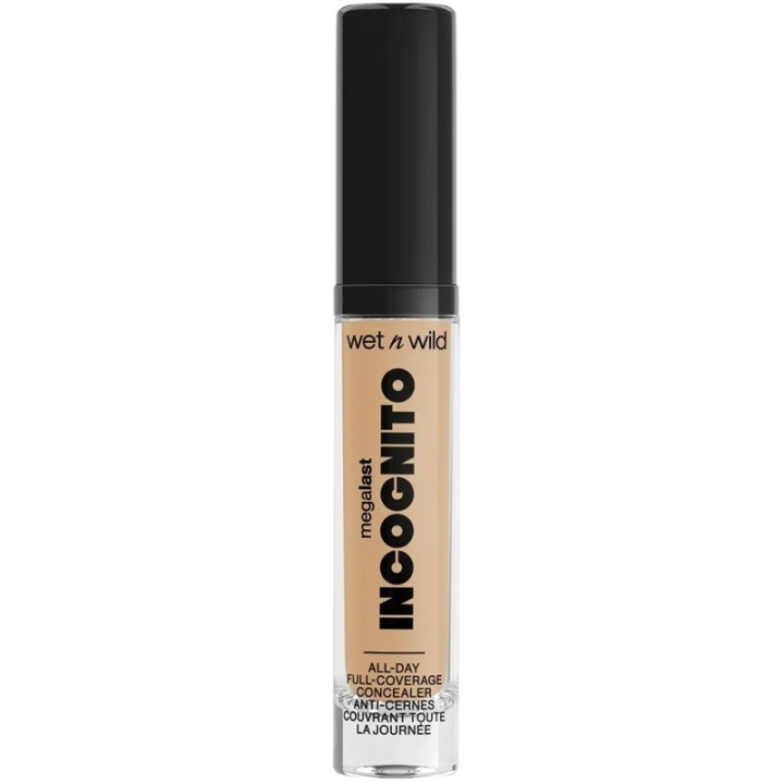 Wet n Wild MegaLast Incognito AllDay Full Coverage Concealer 5,5 ml - Medium Honey i gruppen HELSE OG SKJØNNHET / Makeup / Makeup ansikt / Concealer hos TP E-commerce Nordic AB (C92383)